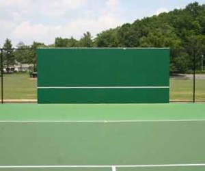 tennis wall practice