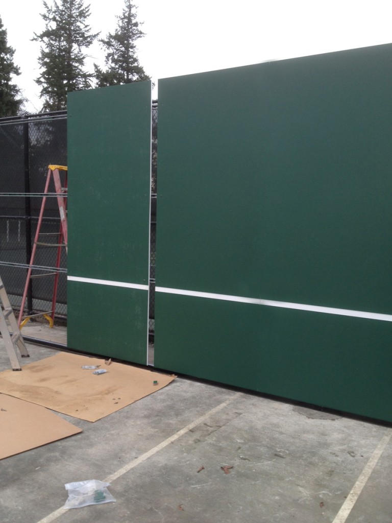 tennis backboards