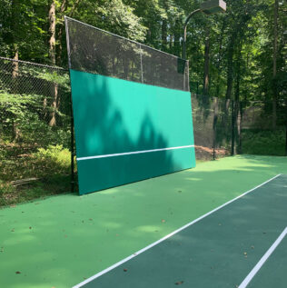 tennis backboards